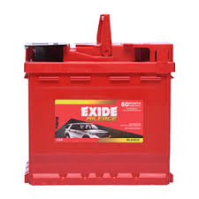 Kia Seltos Diesel (1.5L CRDi) - Exide Din60 60Ah)