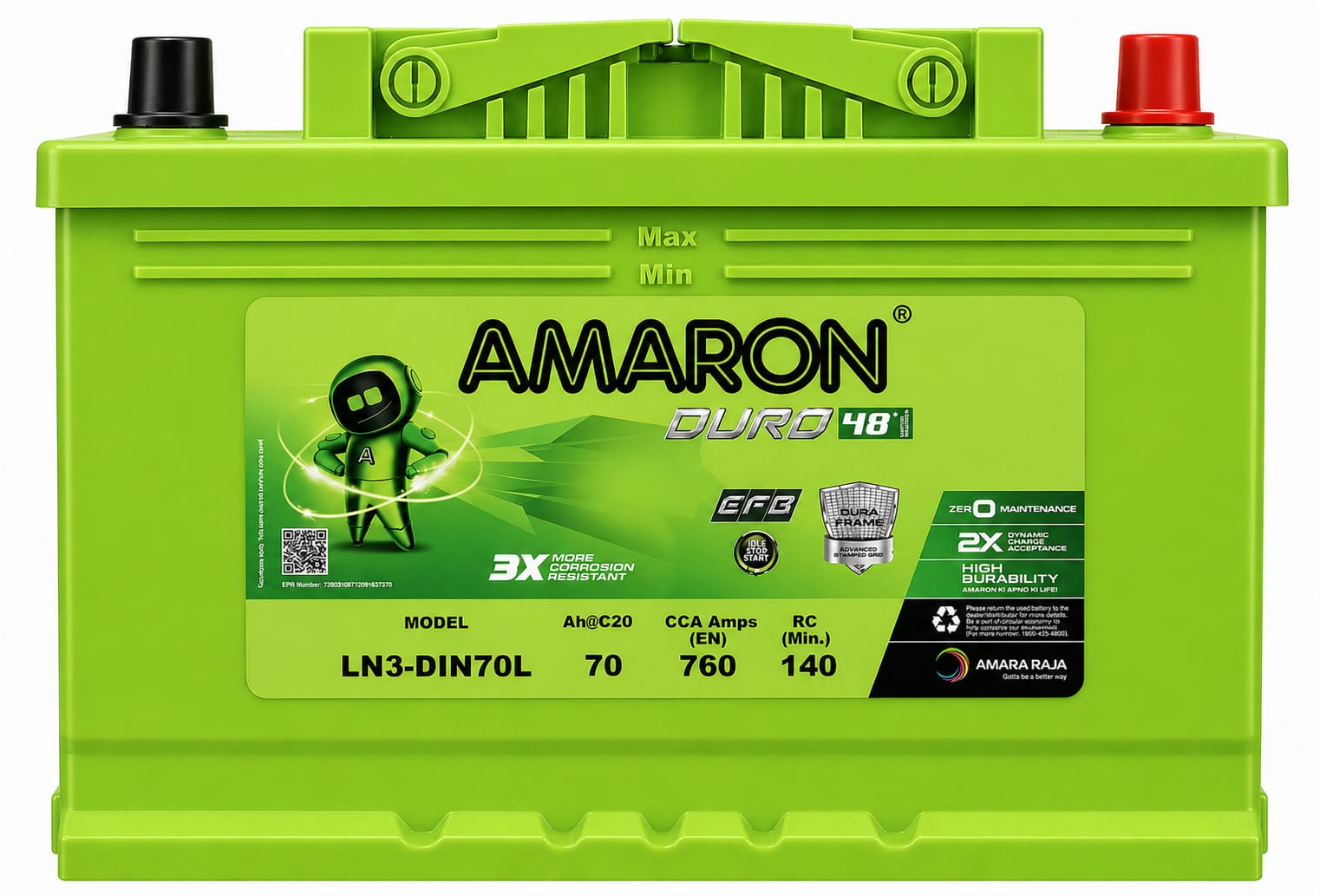 AMARON DURO EFB DIN70L AUT..