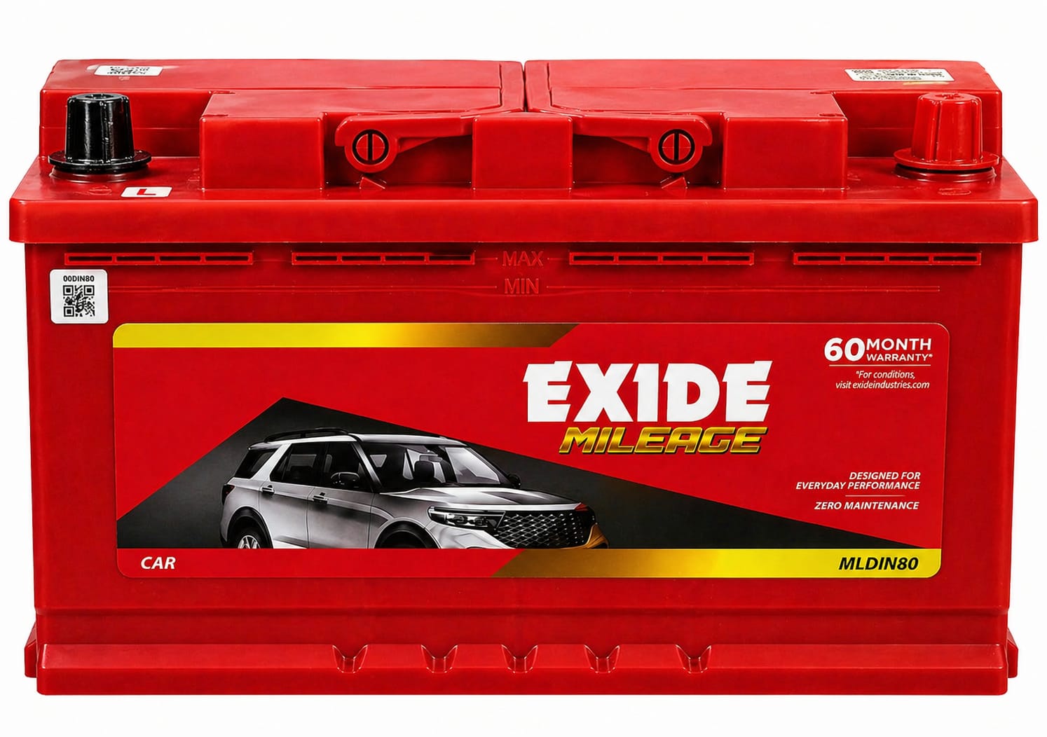 EXIDE MILEAGE MLDIN80